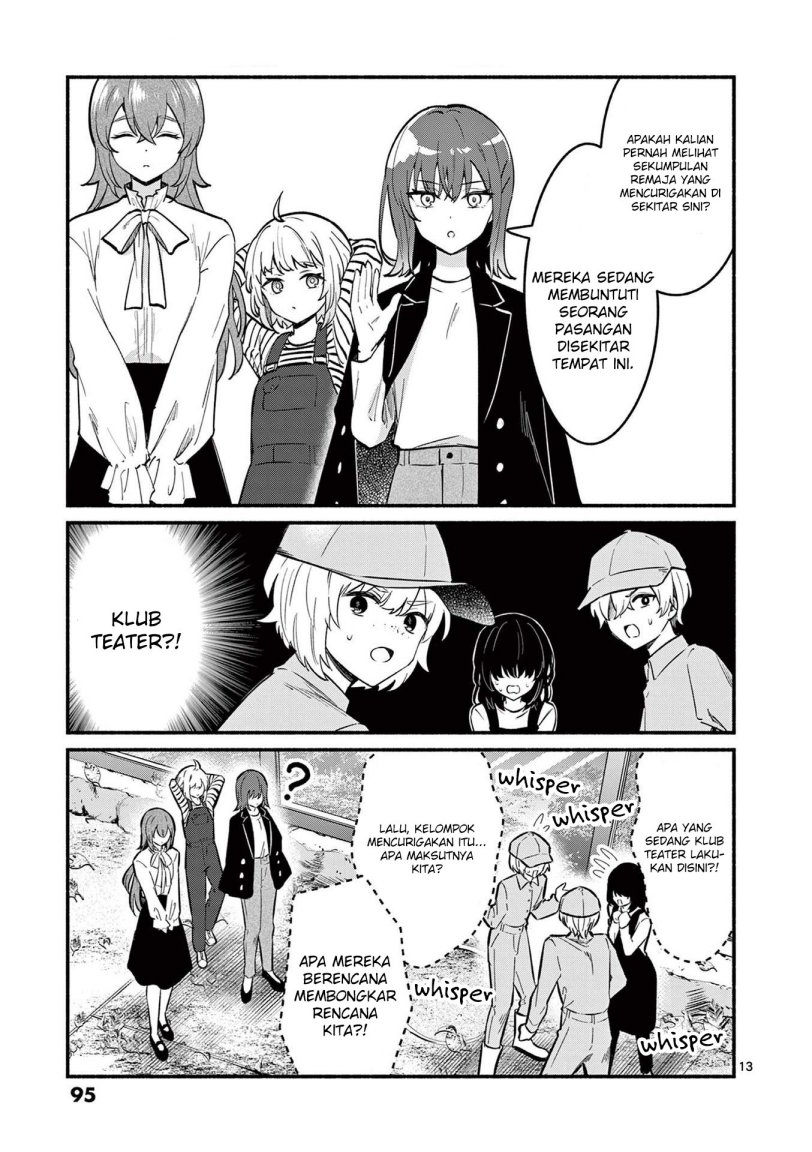 Shiotaiou no Sato-san ga Ore ni dake Amai Chapter 72 Gambar 14