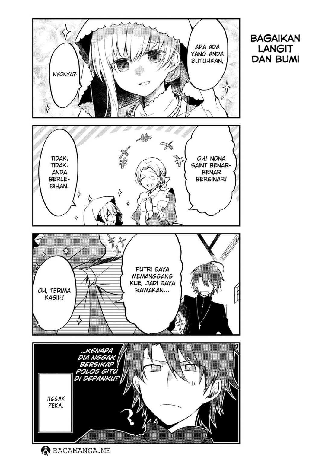 Shiro Seijo to Kuro Bokushi (Saint Cecilia & Pastor Lawrence) Chapter 01 Gambar 8