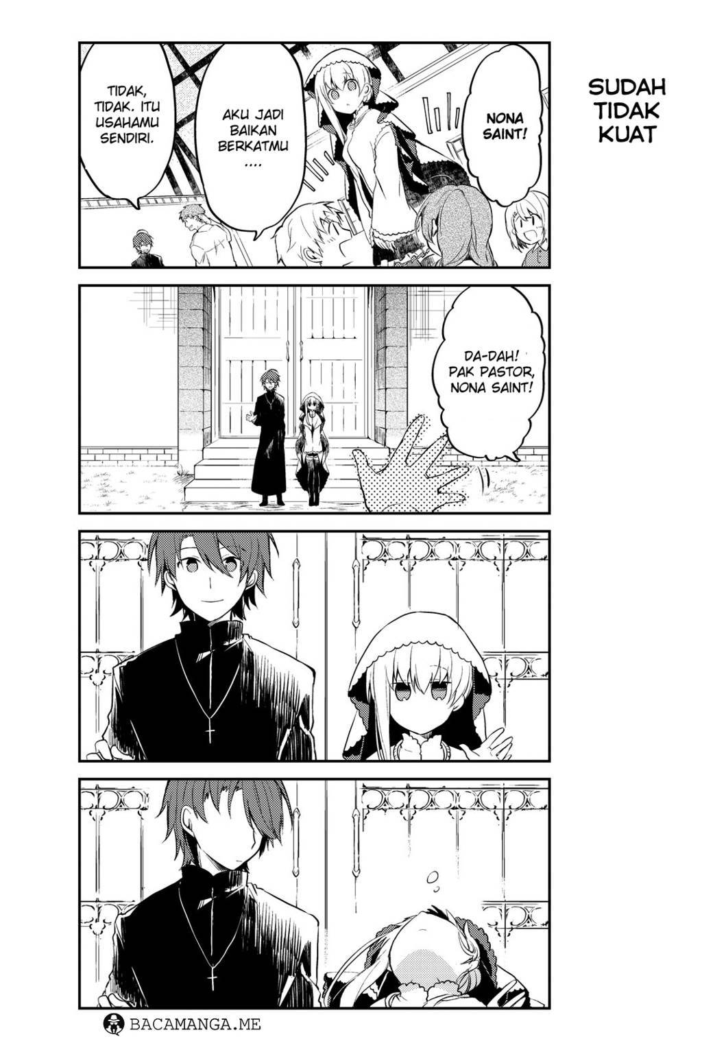 Shiro Seijo to Kuro Bokushi (Saint Cecilia & Pastor Lawrence) Chapter 01 Gambar 9