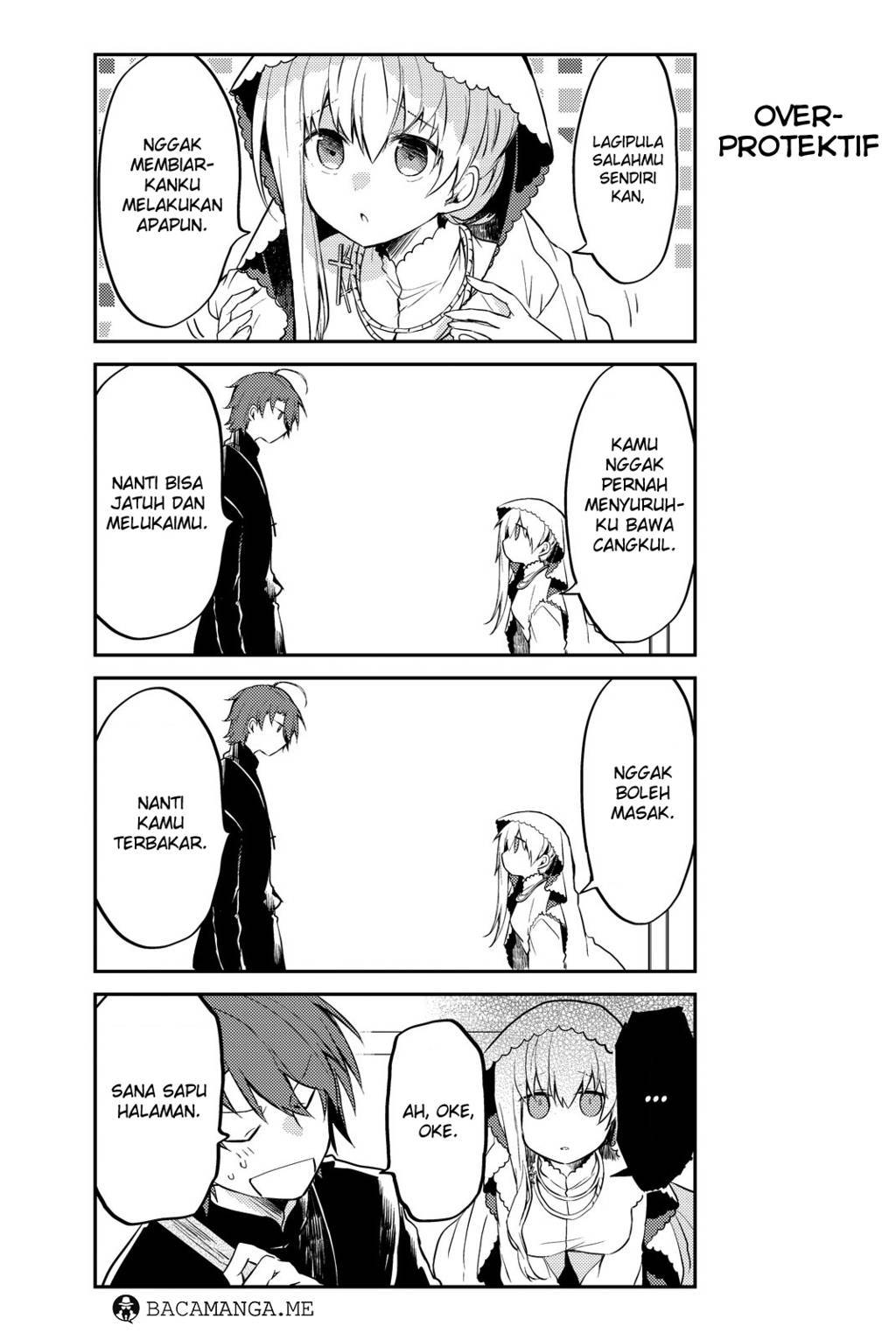 Shiro Seijo to Kuro Bokushi (Saint Cecilia & Pastor Lawrence) Chapter 01 Gambar 12