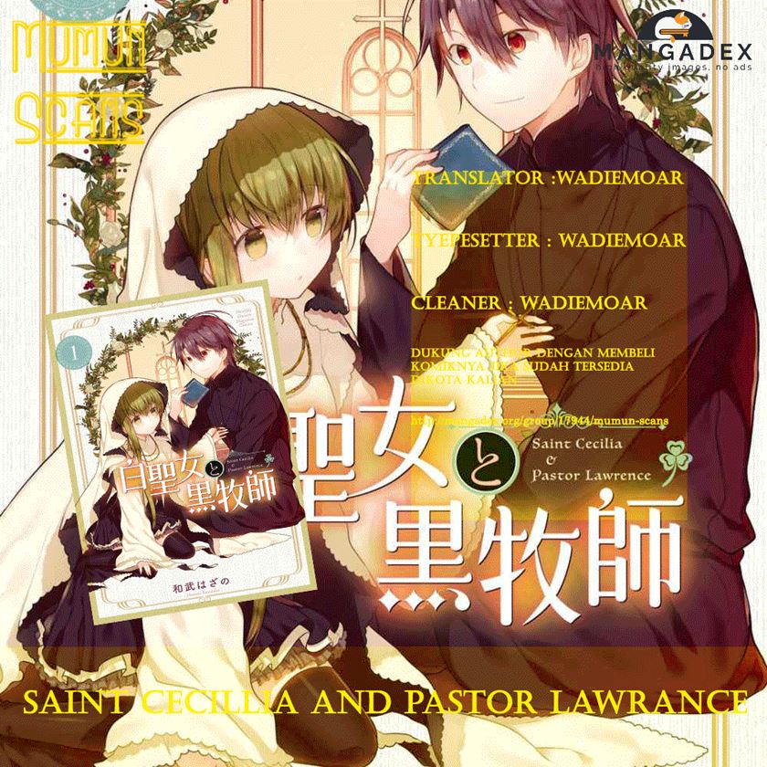Shiro Seijo to Kuro Bokushi (Saint Cecilia & Pastor Lawrence) Chapter 07 Gambar 1