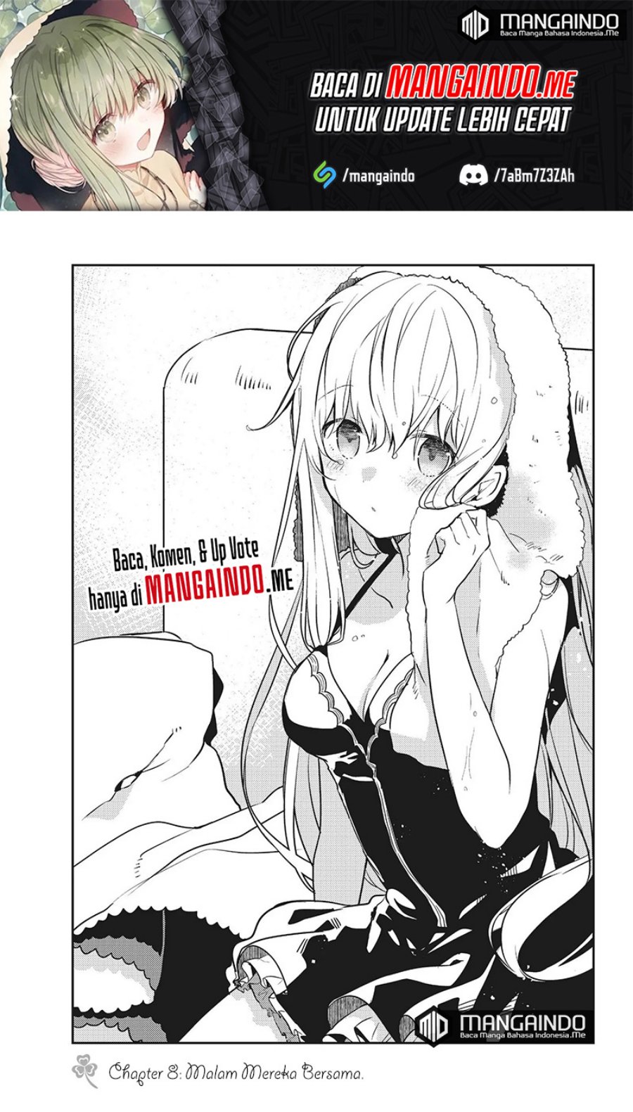 Shiro Seijo to Kuro Bokushi (Saint Cecilia & Pastor Lawrence) Chapter 08 Gambar 5