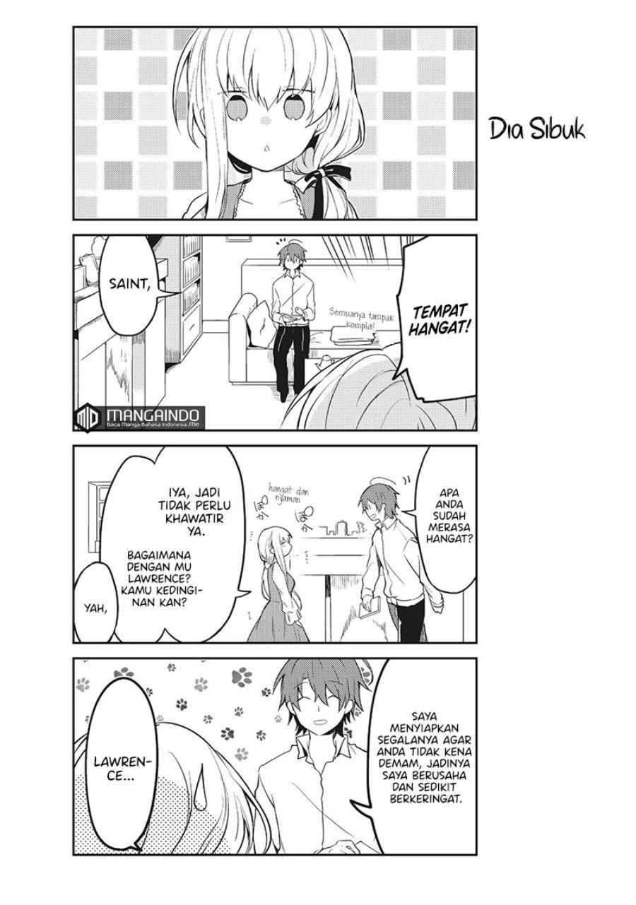 Shiro Seijo to Kuro Bokushi (Saint Cecilia & Pastor Lawrence) Chapter 08 Gambar 12