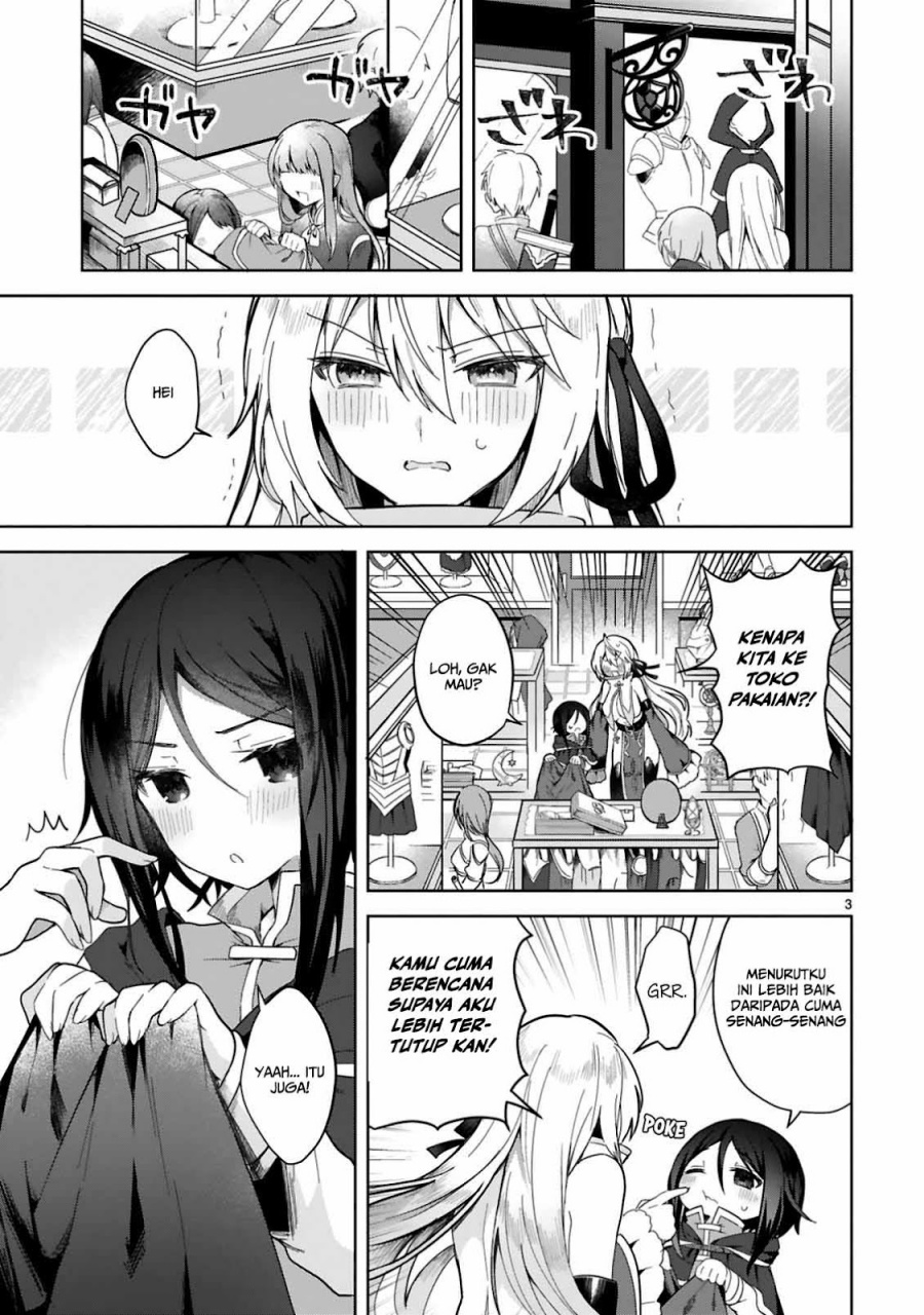 Shiro Majutsushi wa Yuusha no Level wo Agetakunai Chapter 03 Gambar 5