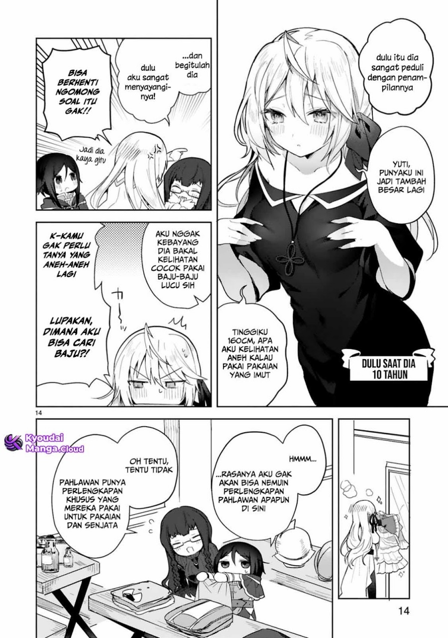 Shiro Majutsushi wa Yuusha no Level wo Agetakunai Chapter 03 Gambar 16
