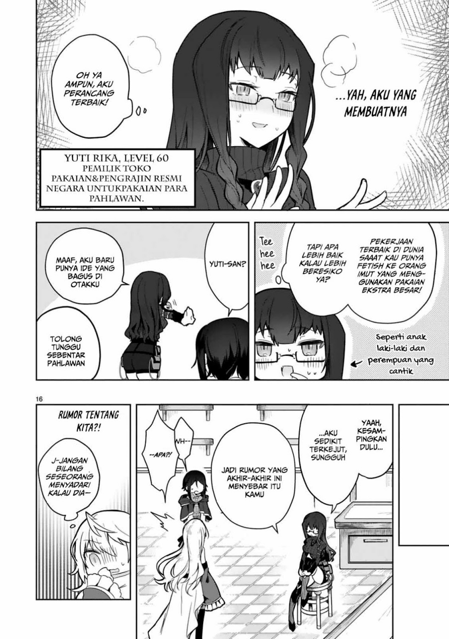 Shiro Majutsushi wa Yuusha no Level wo Agetakunai Chapter 03 Gambar 18