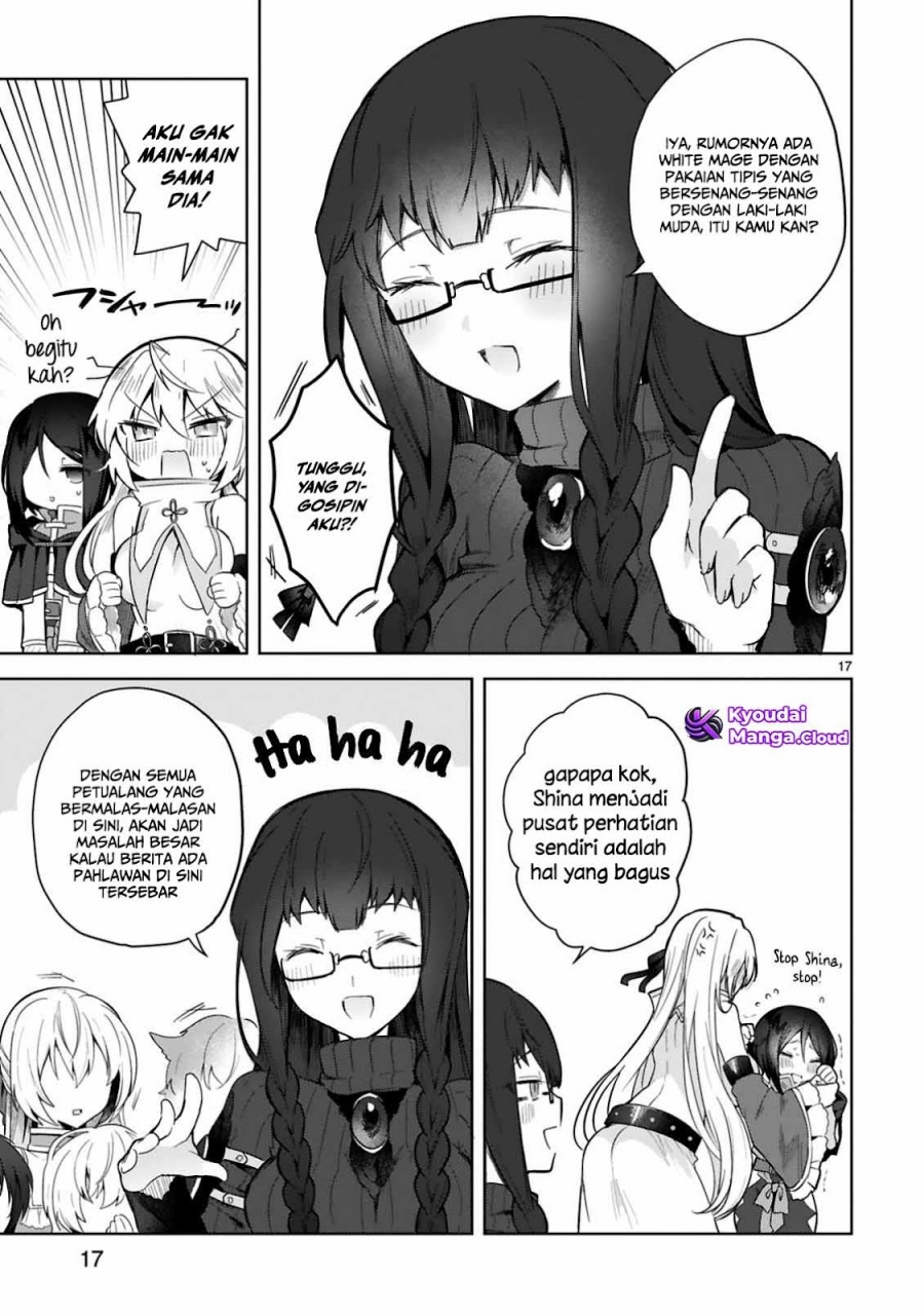 Shiro Majutsushi wa Yuusha no Level wo Agetakunai Chapter 03 Gambar 19