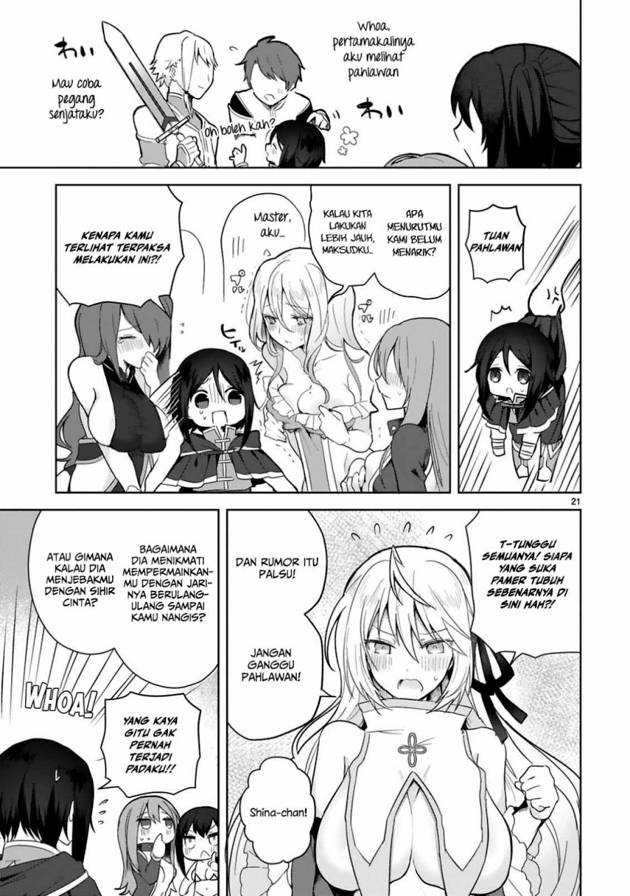 Shiro Majutsushi wa Yuusha no Level wo Agetakunai Chapter 03 Gambar 23