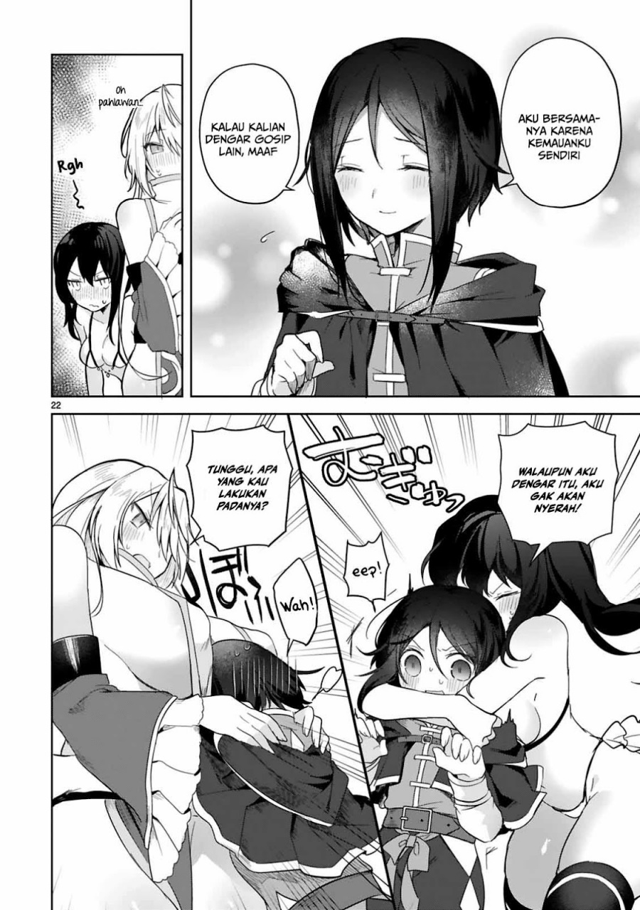 Shiro Majutsushi wa Yuusha no Level wo Agetakunai Chapter 03 Gambar 24