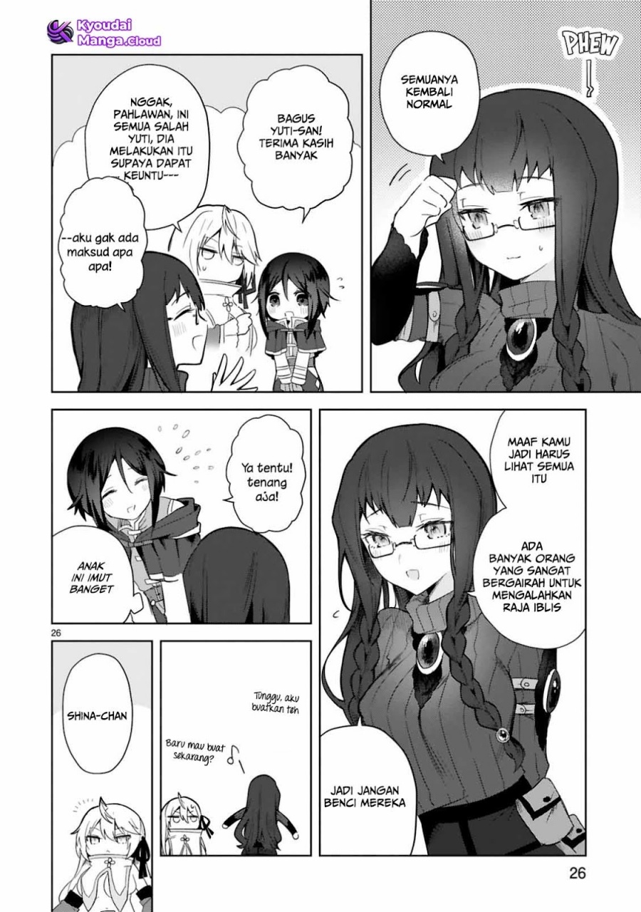Shiro Majutsushi wa Yuusha no Level wo Agetakunai Chapter 03 Gambar 28