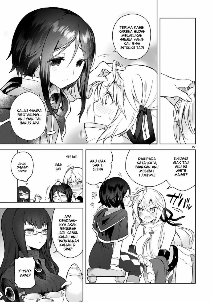 Shiro Majutsushi wa Yuusha no Level wo Agetakunai Chapter 03 Gambar 29