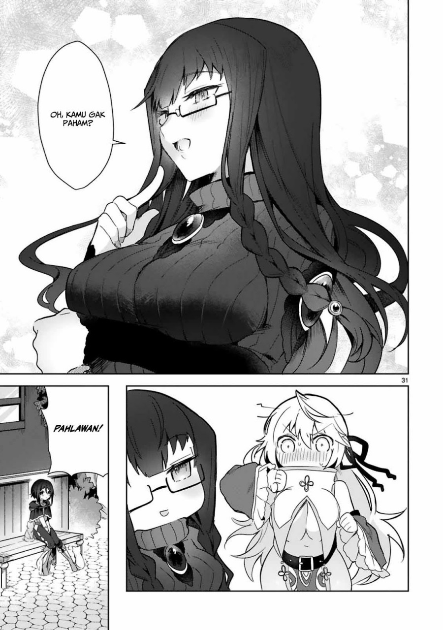 Shiro Majutsushi wa Yuusha no Level wo Agetakunai Chapter 03 Gambar 33