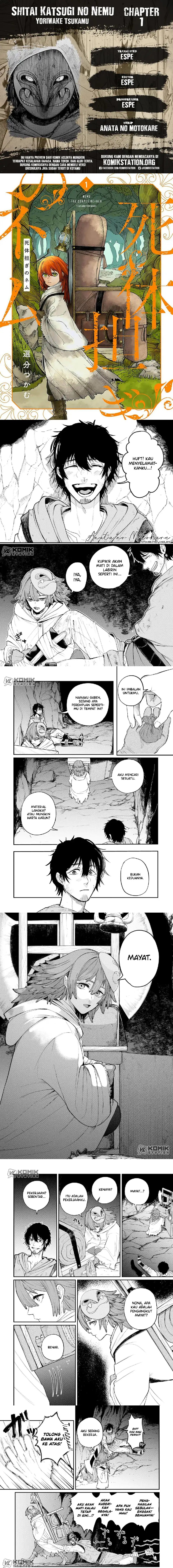 Shitai Katsugi no Nemu Chapter 01 Gambar 1