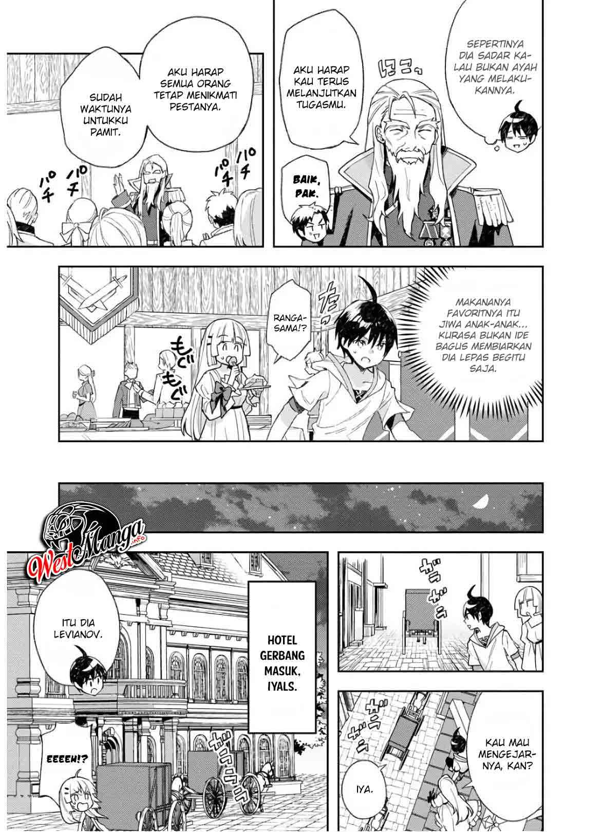 Shitennou Sai Jakudatta Ore. Tensei Shitanode Heionna Seikatsu wo Nozomu Chapter 05 Gambar 17