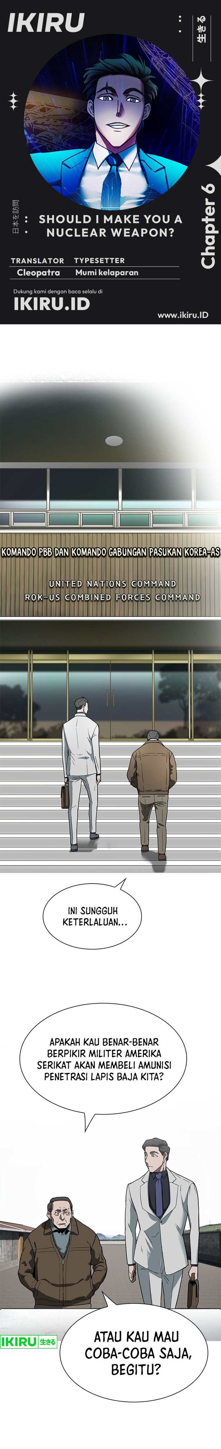 Should I Make You a Nuclear Weapon? Chapter 06 Gambar 1