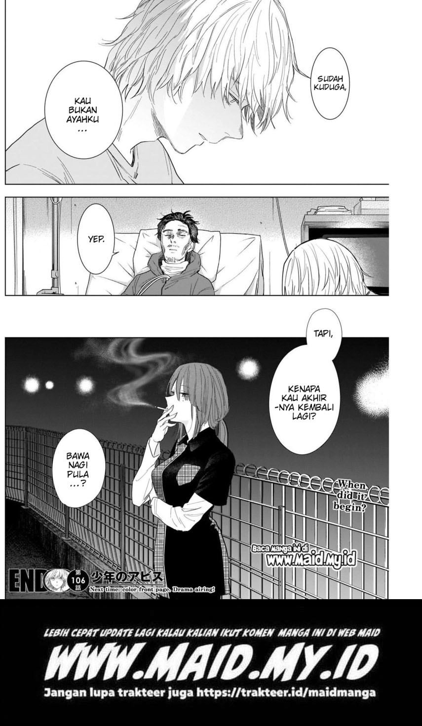 Shounen no Abyss Chapter 106 Gambar 18