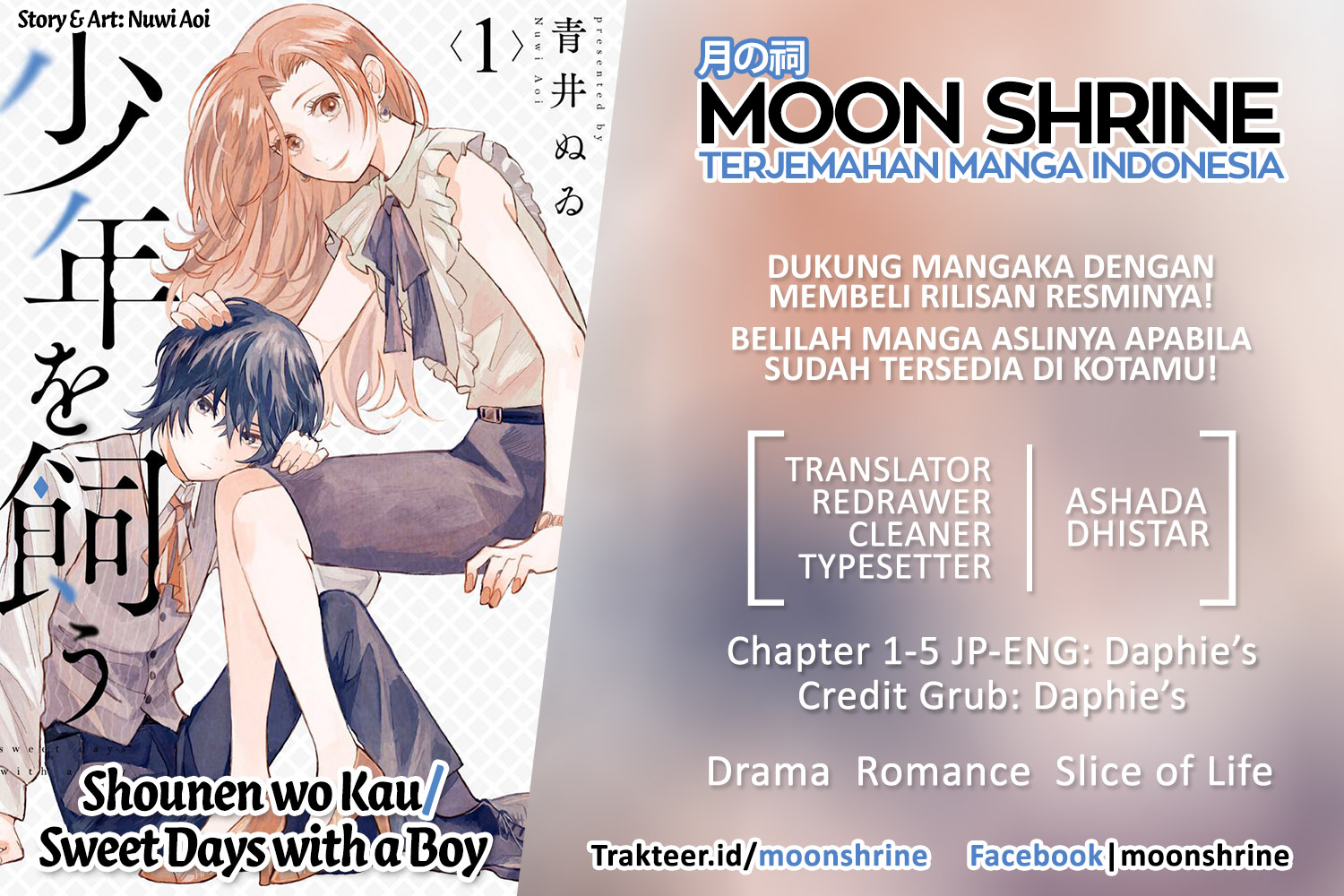 Shounen wo Kau (Sweet Days with a Boy) Chapter 05 Gambar 1