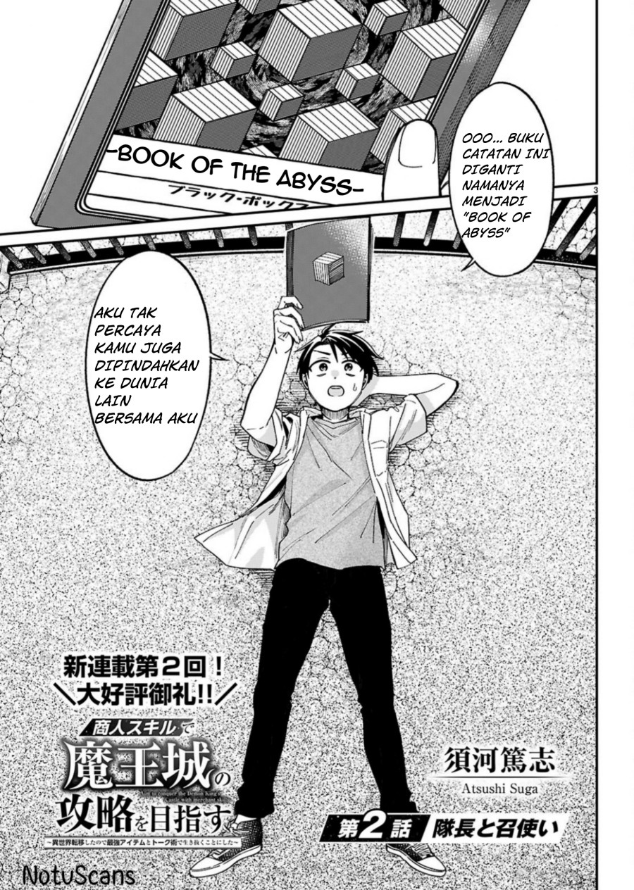 Shounin Skill de Maoujou no Kouryaku wo Mezasu ~Isekai Tenishita no de Saikyou Item to Tookujutsu de Ikinuku to ni shita~ Chapter 02 Gambar 5