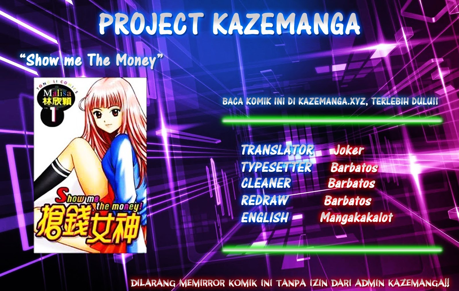 Show Me The Money Chapter 01 Gambar 1