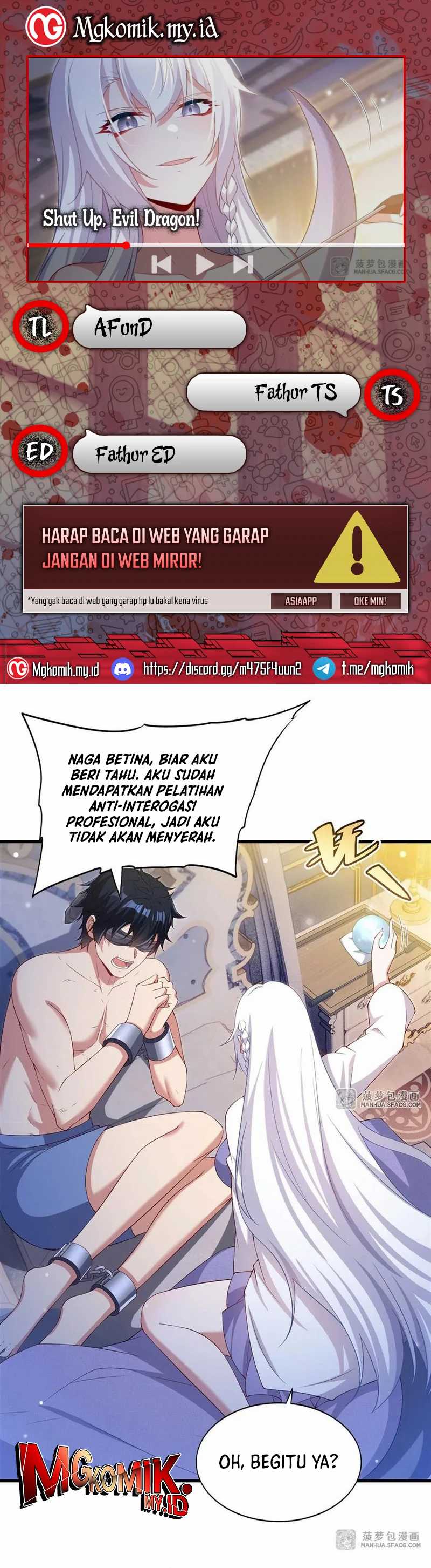 Shut Up, Evil Dragon! I don’t want to raise a child with you anymore Chapter 33 Gambar 1
