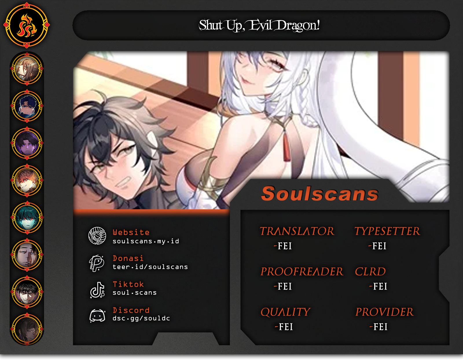 Shut Up, Evil Dragon! I don’t want to raise a child with you anymore Chapter 45 Gambar 1