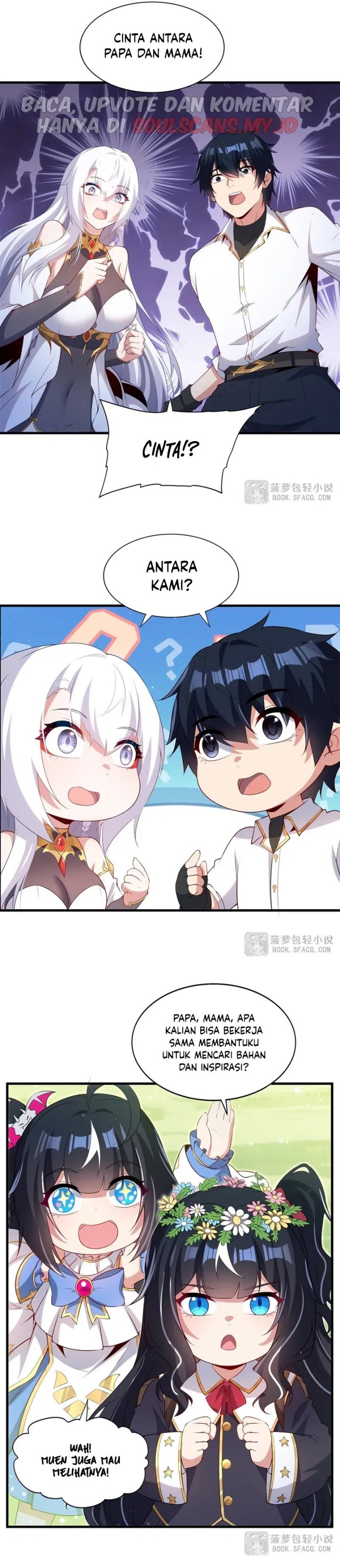 Shut Up, Evil Dragon! I don’t want to raise a child with you anymore Chapter 61 Gambar 5