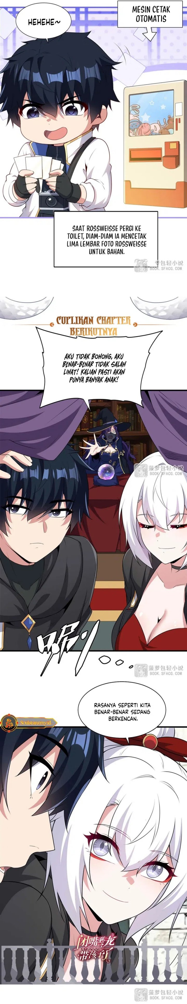 Shut Up, Evil Dragon! I don’t want to raise a child with you anymore Chapter 61 Gambar 16