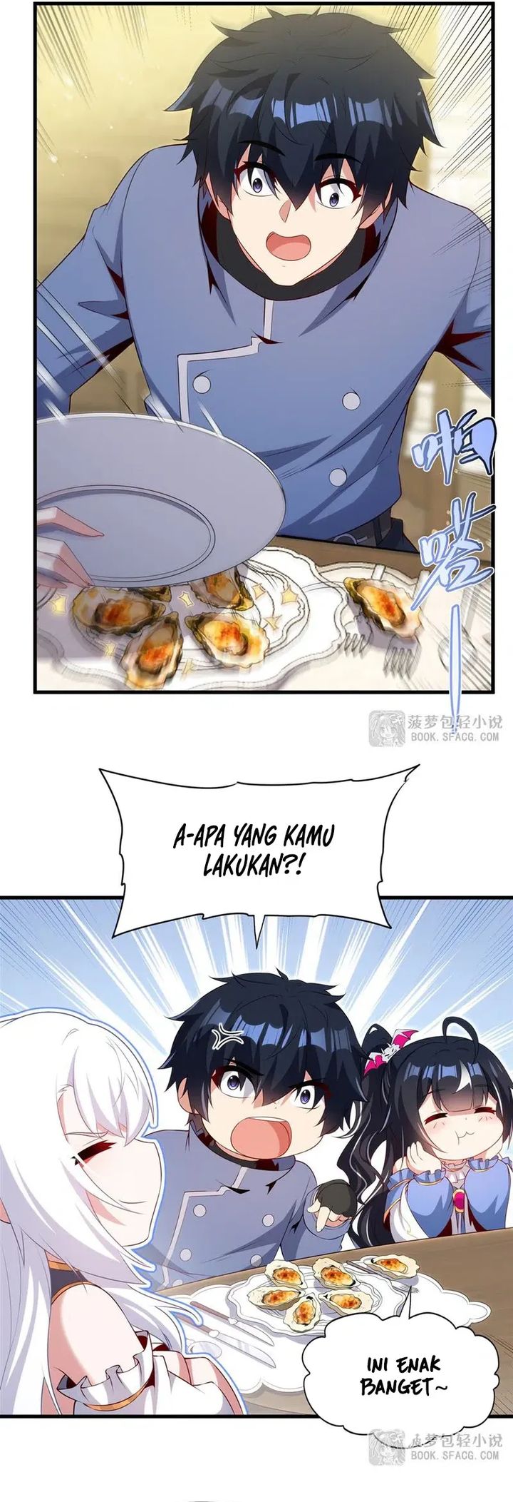 Shut Up, Evil Dragon! I don’t want to raise a child with you anymore Chapter 73 Gambar 9