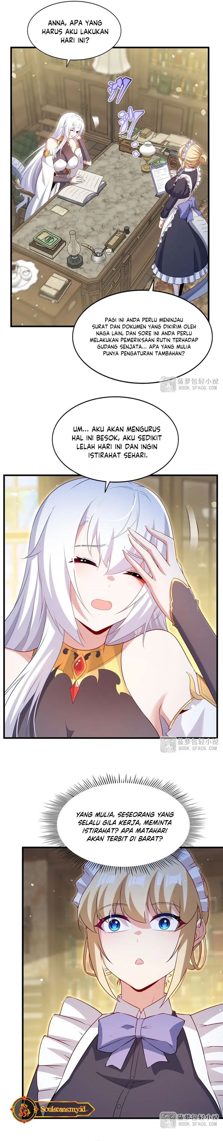 Shut Up, Evil Dragon! I don’t want to raise a child with you anymore Chapter 73 Gambar 12