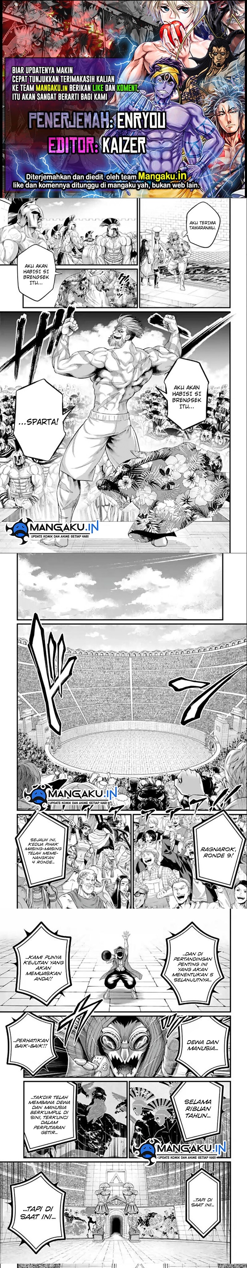 Shuumatsu no Valkyrie Chapter 78.2 Gambar 1