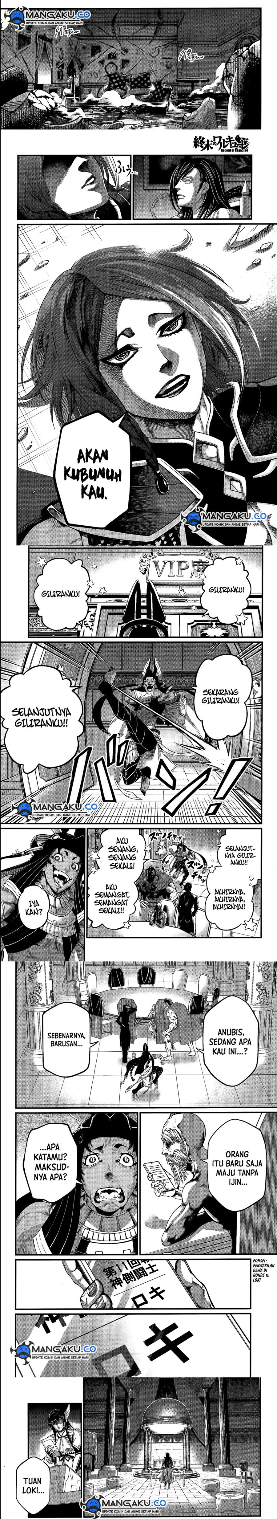 Shuumatsu no Valkyrie Chapter 98 Gambar 12