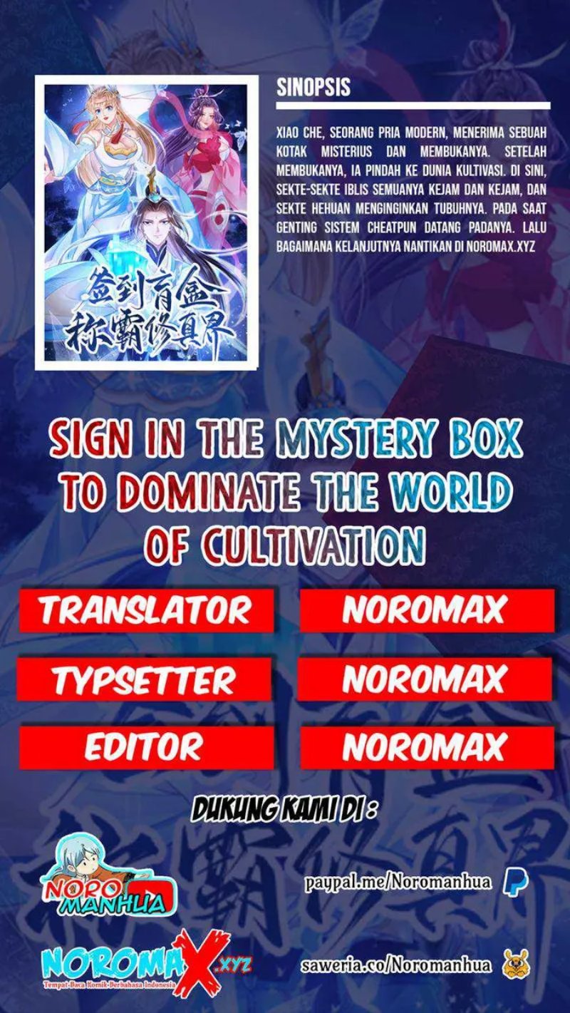 Sign in the Mystery Box to Dominate the World of Cultivation Chapter 66 Gambar 1