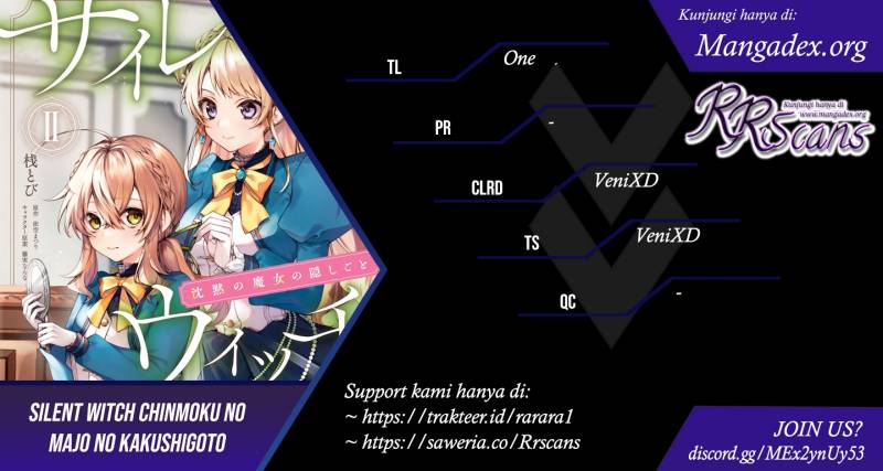 Silent Witch Chinmoku no Majo no Kakushigoto Chapter 03 Gambar 1