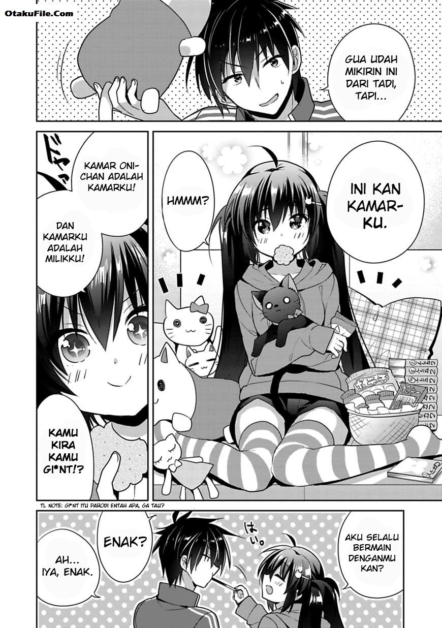 Siscon Ani to Brocon Imouto ga Shoujiki ni Nattara Chapter 01 Gambar 6