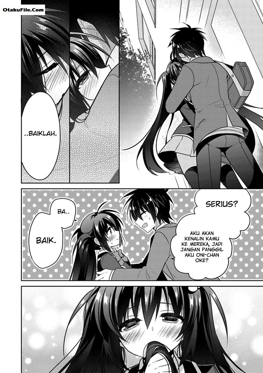 Siscon Ani to Brocon Imouto ga Shoujiki ni Nattara Chapter 01 Gambar 31