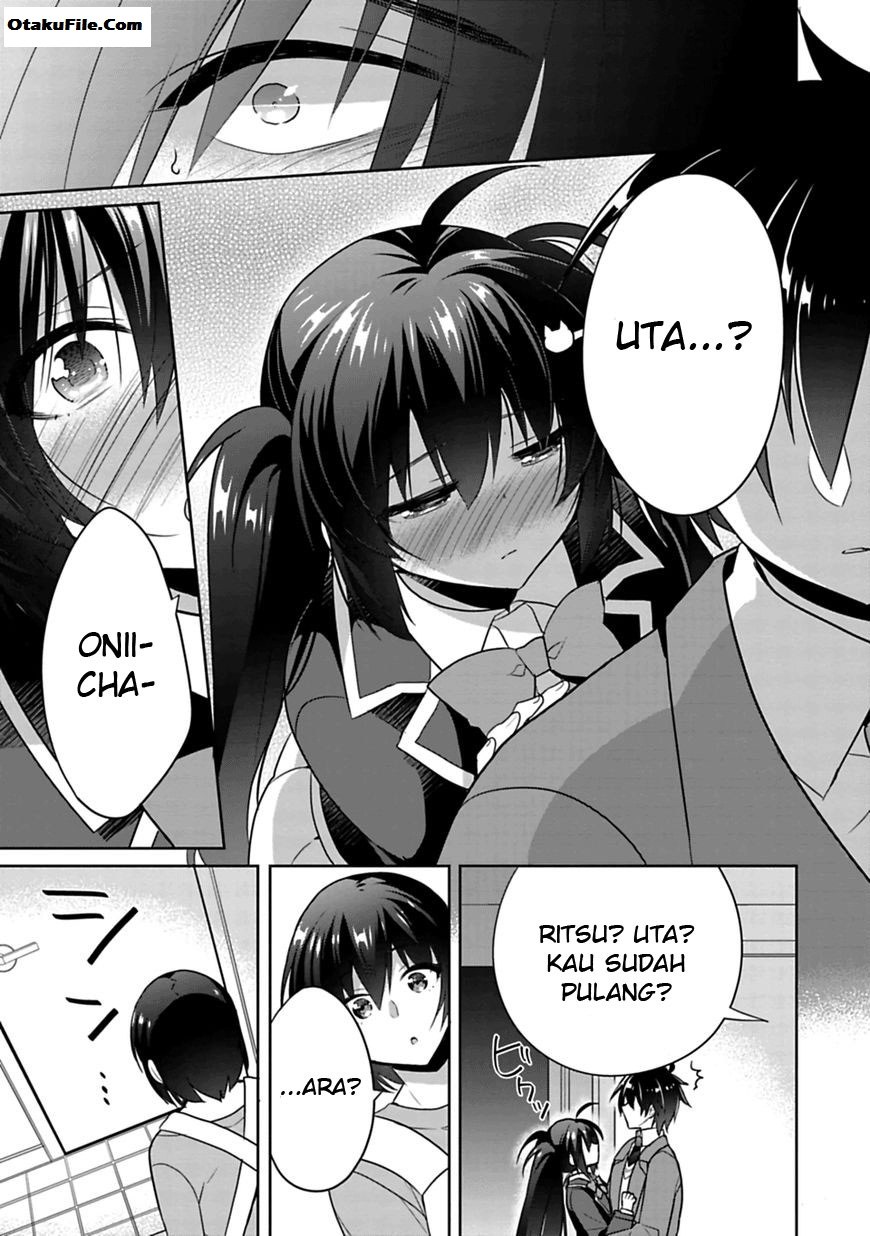 Siscon Ani to Brocon Imouto ga Shoujiki ni Nattara Chapter 01 Gambar 36