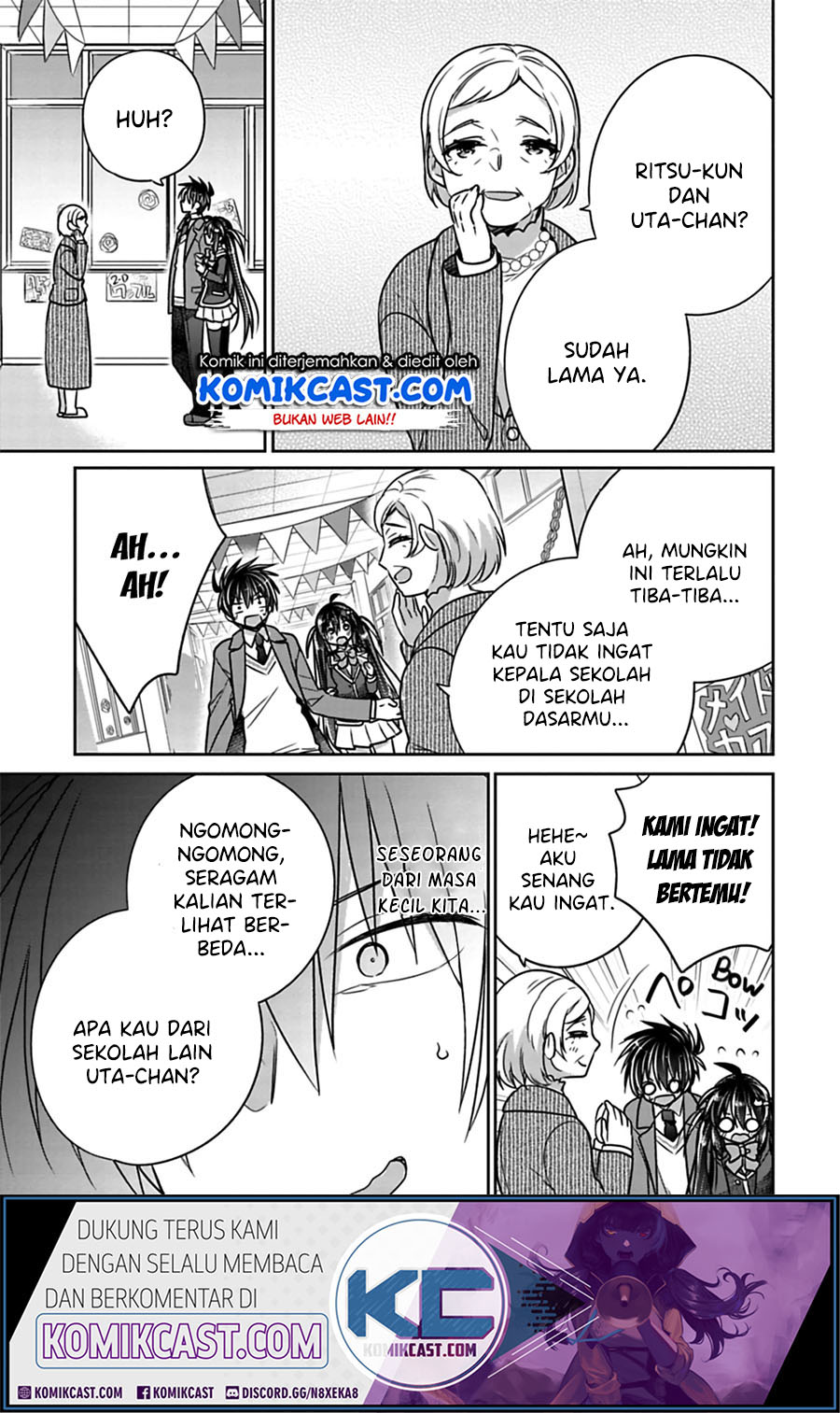Siscon Ani to Brocon Imouto ga Shoujiki ni Nattara Chapter 25 Gambar 8