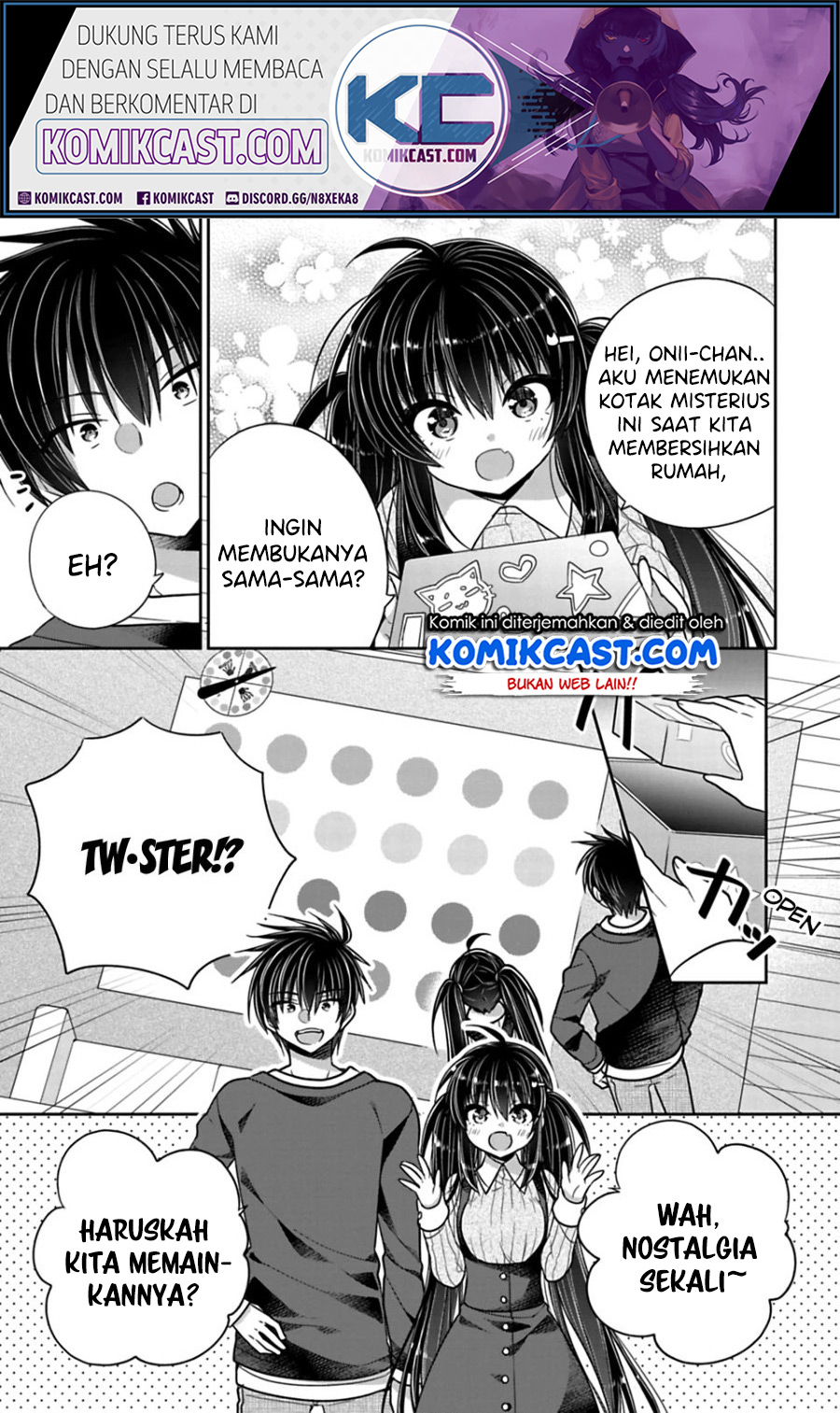 Siscon Ani to Brocon Imouto ga Shoujiki ni Nattara Chapter 35 Gambar 2
