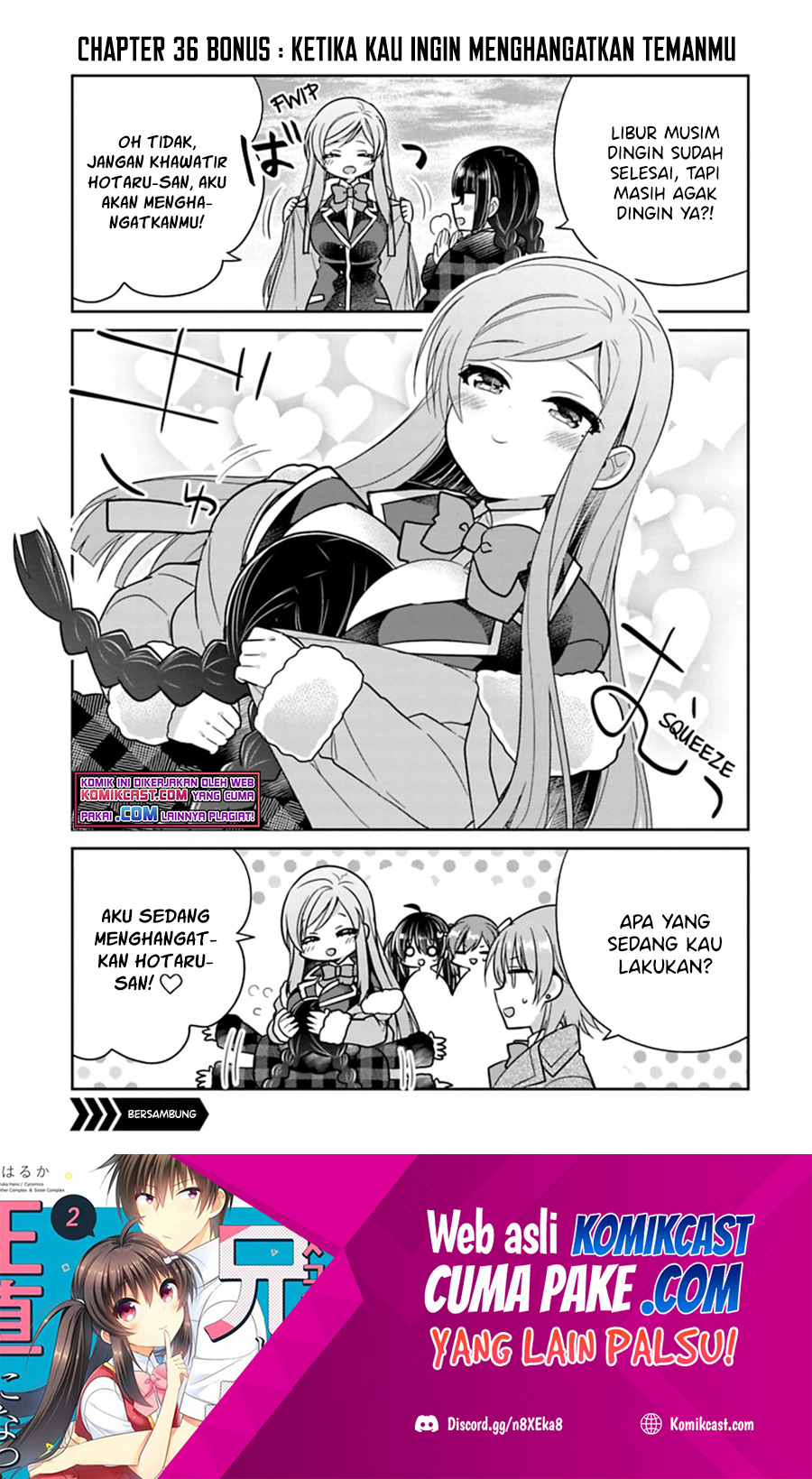 Siscon Ani to Brocon Imouto ga Shoujiki ni Nattara Chapter 36.1 Gambar 2