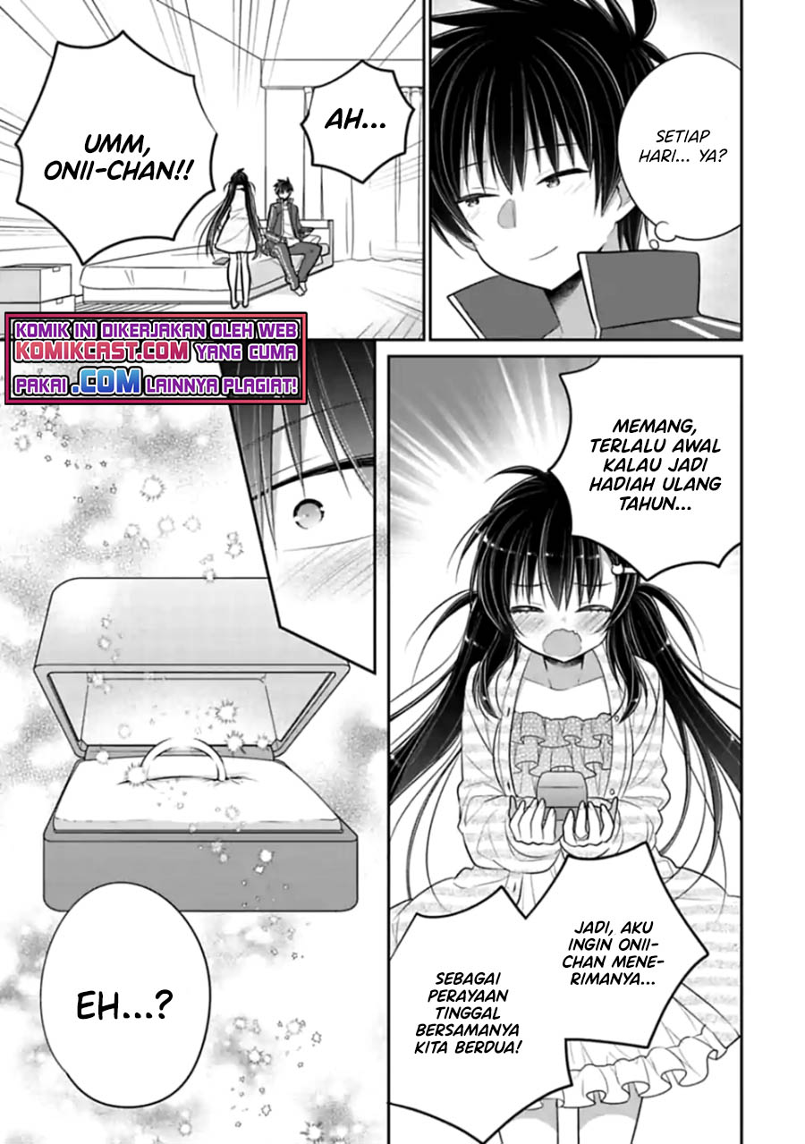 Siscon Ani to Brocon Imouto ga Shoujiki ni Nattara Chapter 48 END Gambar 8