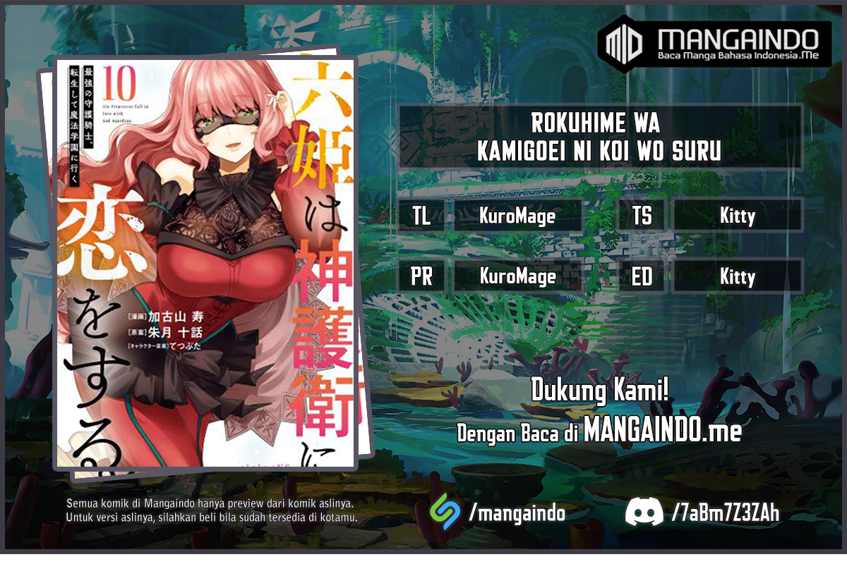 Six Princesses Fall In Love With God Guardian (Rokuhime Wa Kami Goe Ni Koi Ni Suru) Chapter 68 Gambar 1