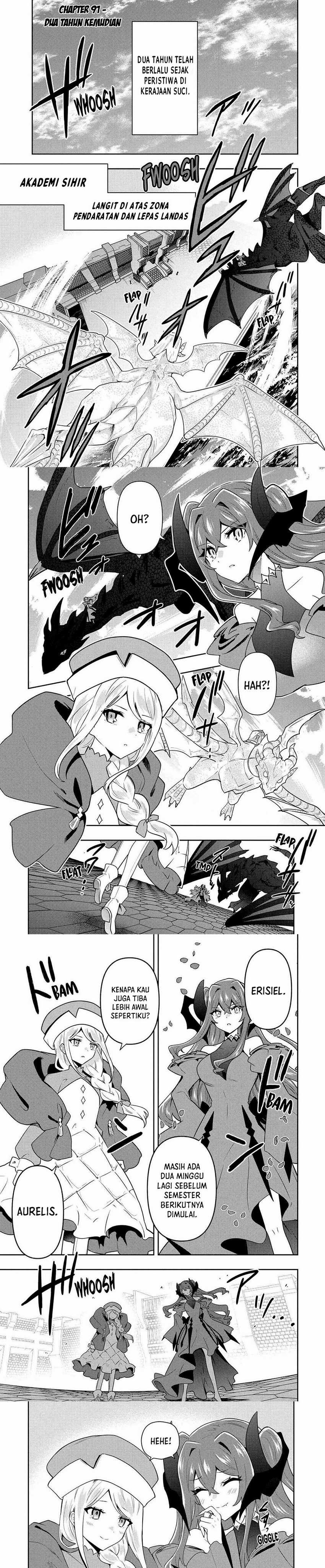 Six Princesses Fall In Love With God Guardian (Rokuhime Wa Kami Goe Ni Koi Ni Suru) Chapter 91 Gambar 2