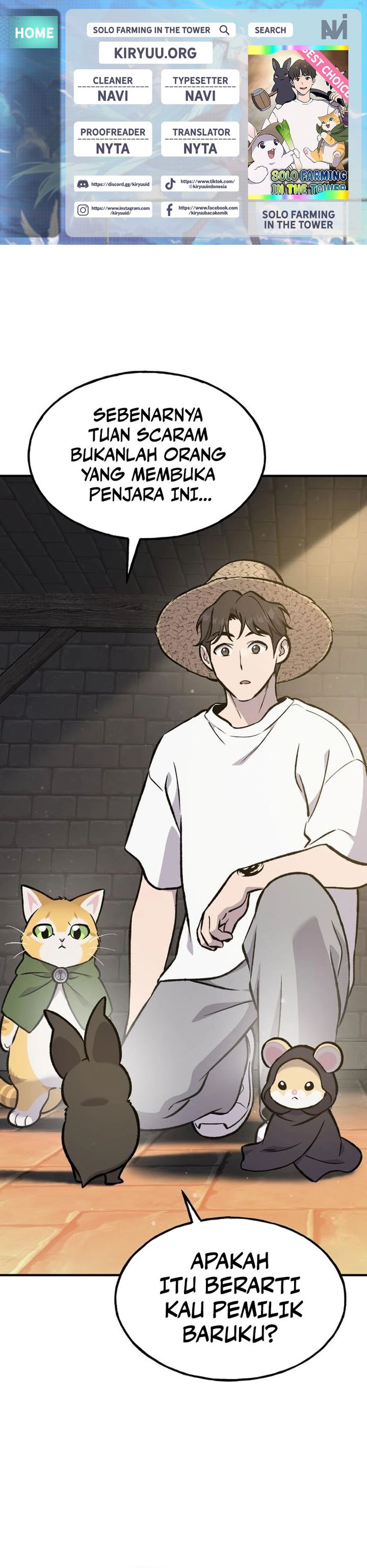 Solo Farming In The Tower Chapter 100 S1 End Gambar 1