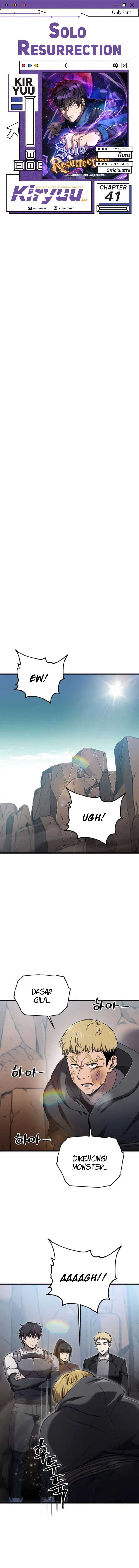Solo Resurrection Chapter 41 Gambar 1