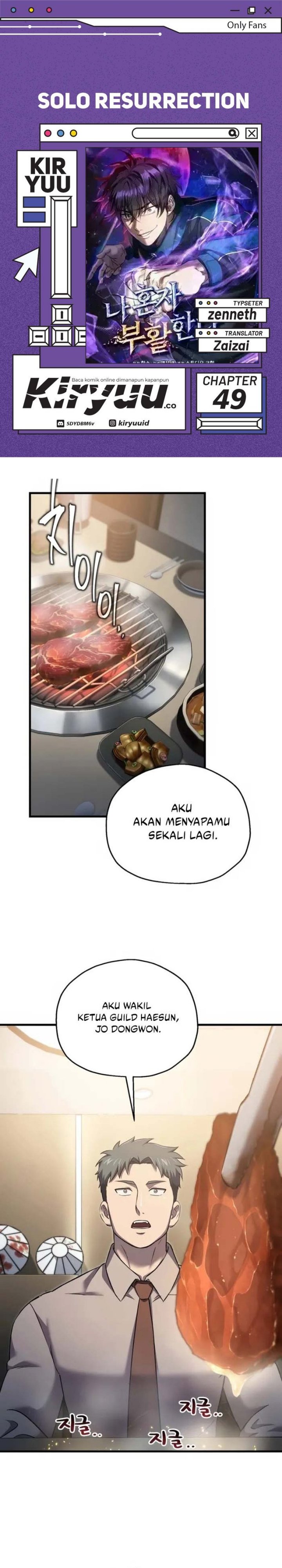 Solo Resurrection Chapter 49 Gambar 1