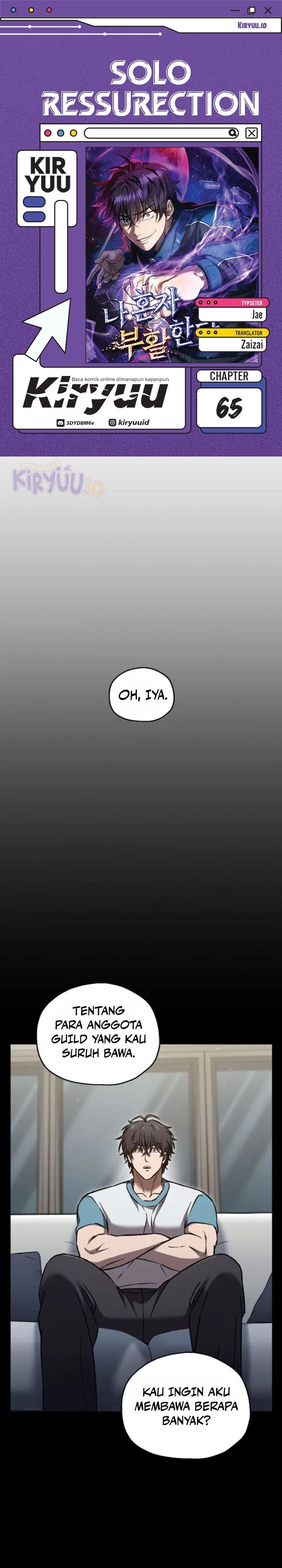 Solo Resurrection Chapter 65 Gambar 1
