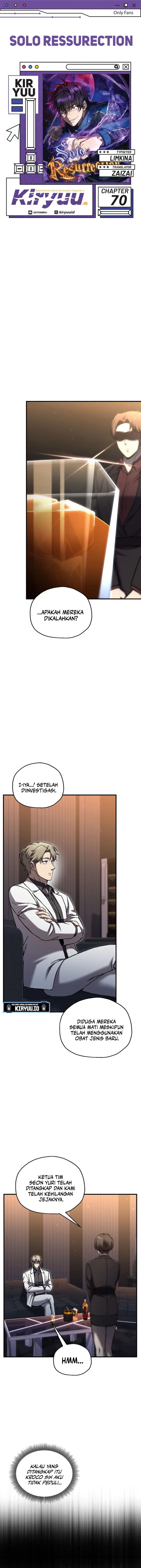 Solo Resurrection Chapter 70 Gambar 1