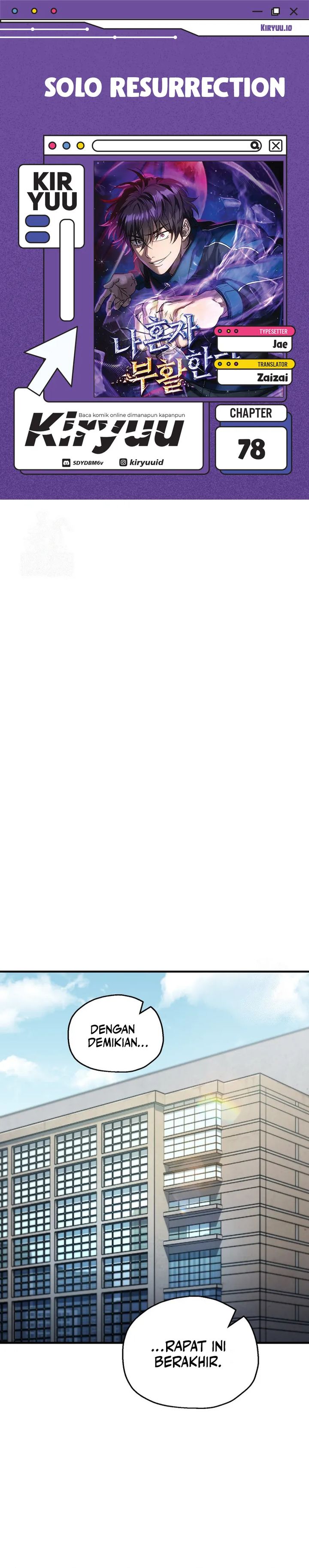 Solo Resurrection Chapter 78 Gambar 1