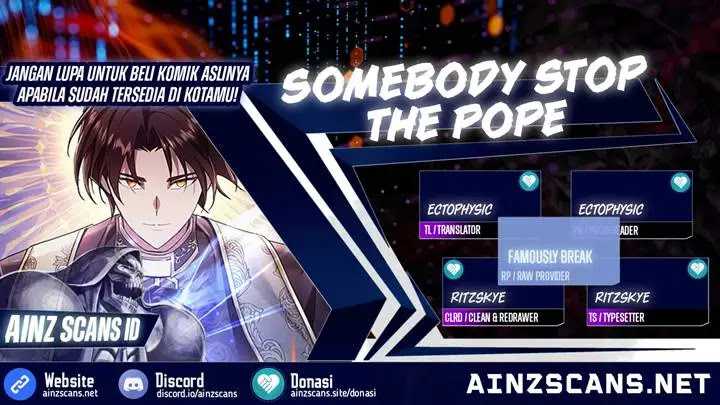 Somebody Stop the Pope Chapter 22 Gambar 1