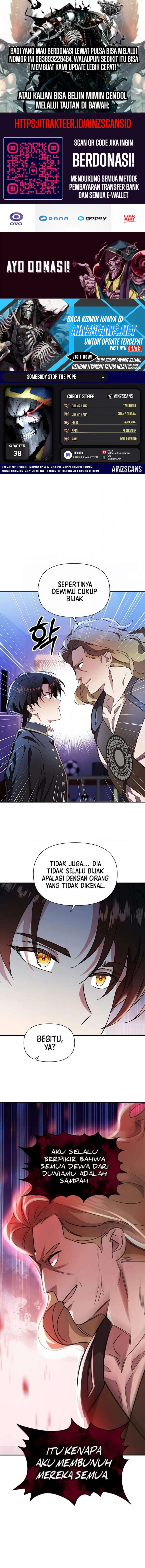 Somebody Stop the Pope Chapter 38 Gambar 1